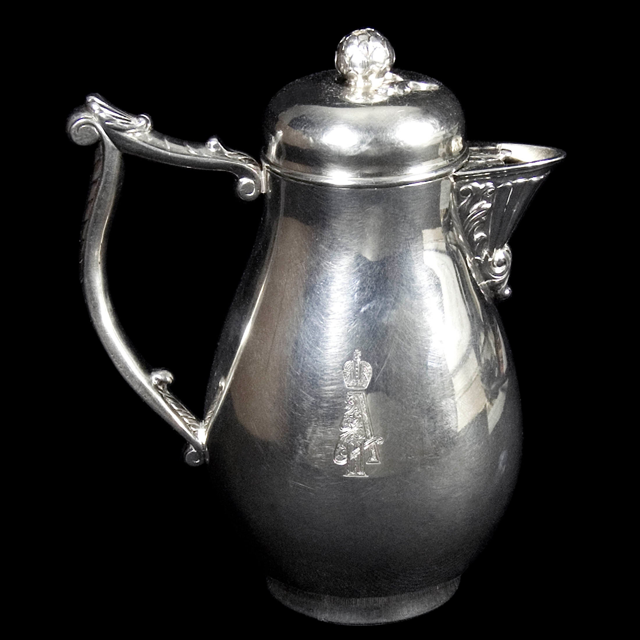 Antique Russian Silver Chocolate Pot