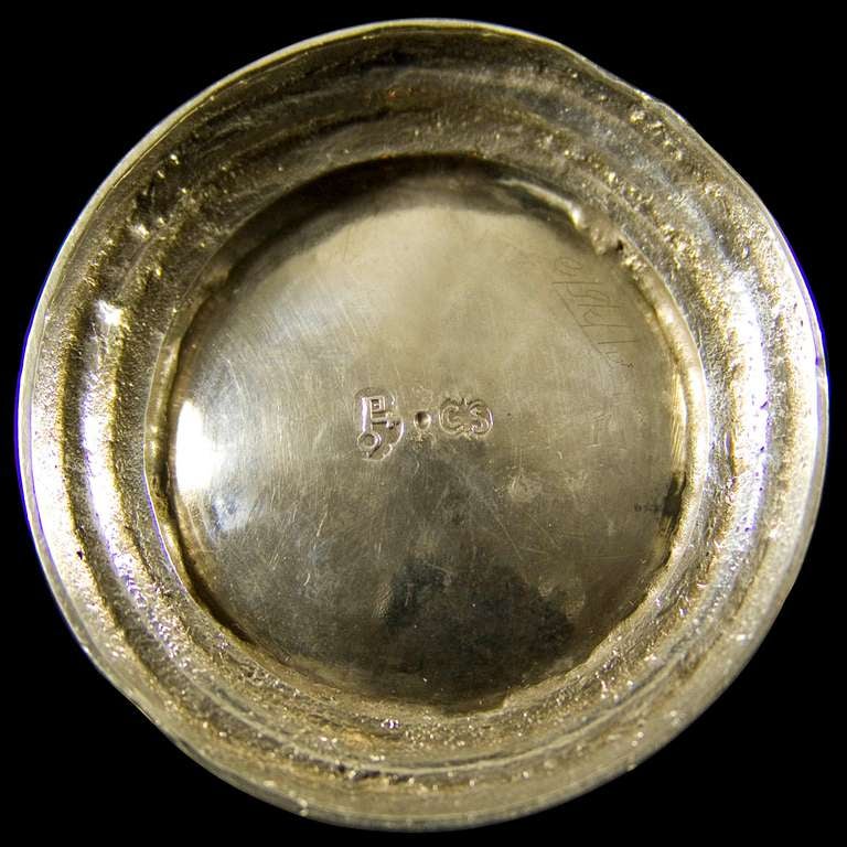 Estonian Antique Silver Gilt Beaker For Sale