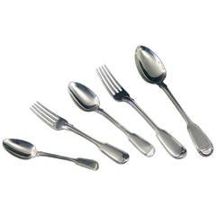 Antique English Silver Flatware