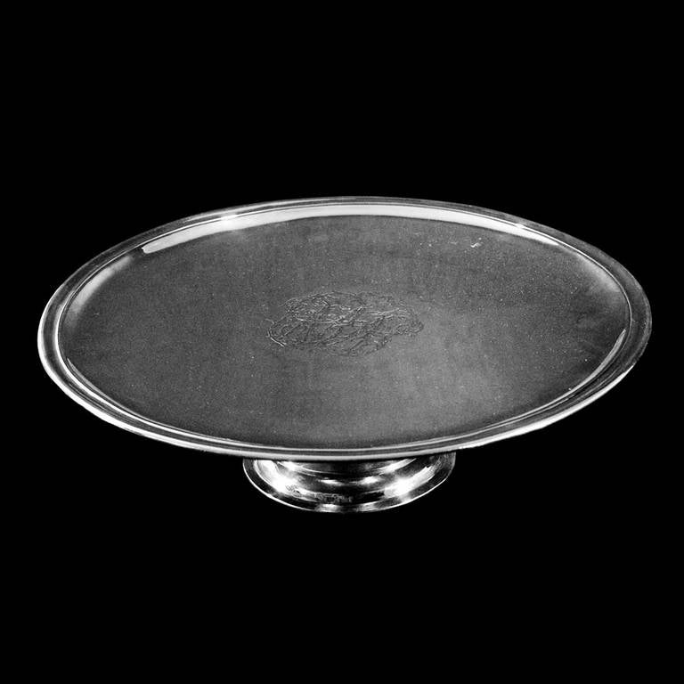 English Antique Silver Tazza In Excellent Condition For Sale In London, GB