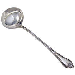 Antique Silver Soup Ladle