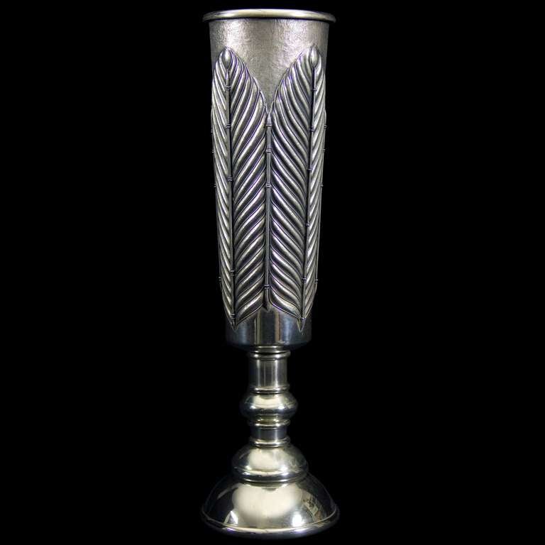 Modern Silver Goblet