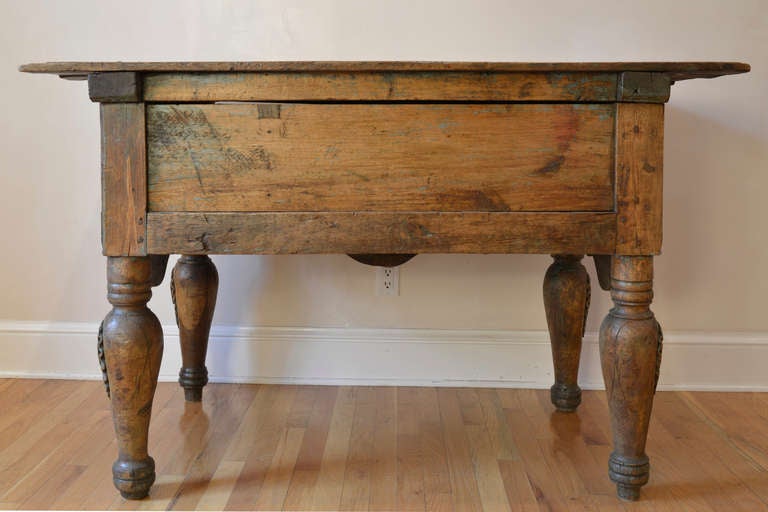 Guatemalan Console Table For Sale at 1stDibs