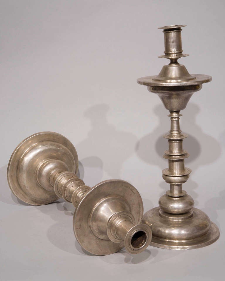 Colonial espagnol Chandeliers Pérou en argent ca.1800