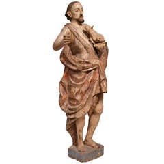 Life-size Sculpture of St. John the Baptist