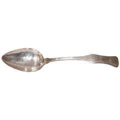 Large Bolivian Silver Spoon