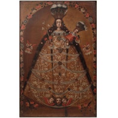 Antique Virgen de Pomata