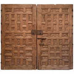 Antique Pair of Mexican Doors