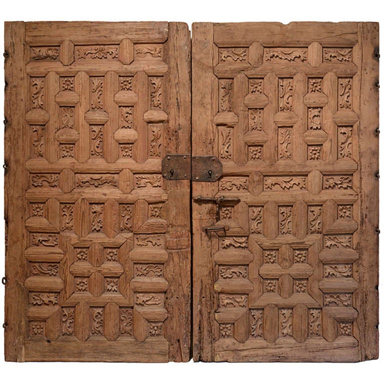 Pair of Mexican Doors at 1stdibs