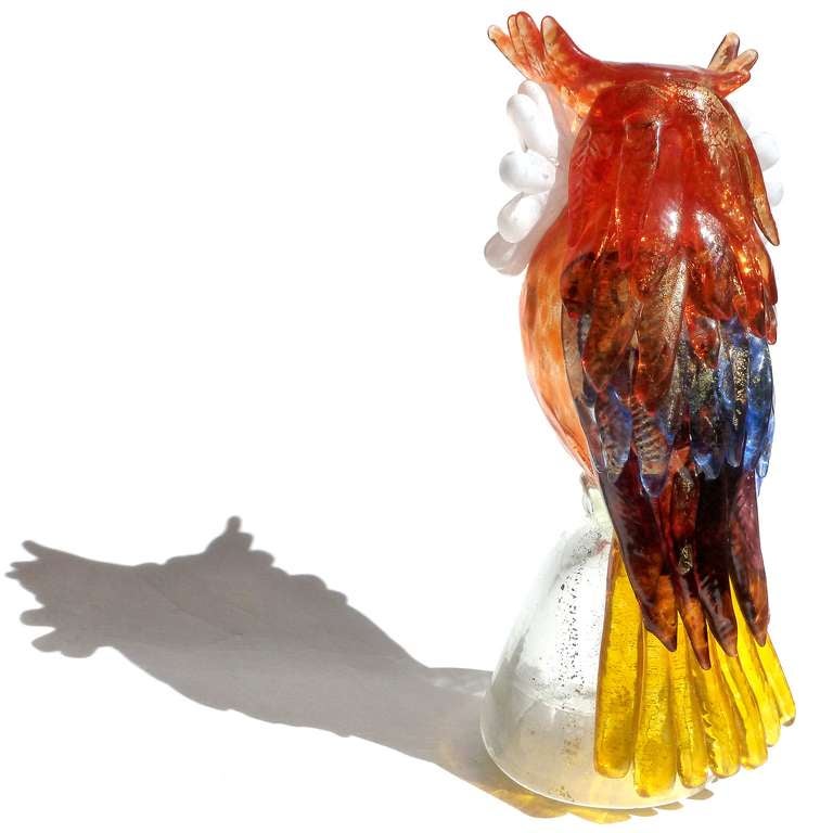 murano glass owl figurine