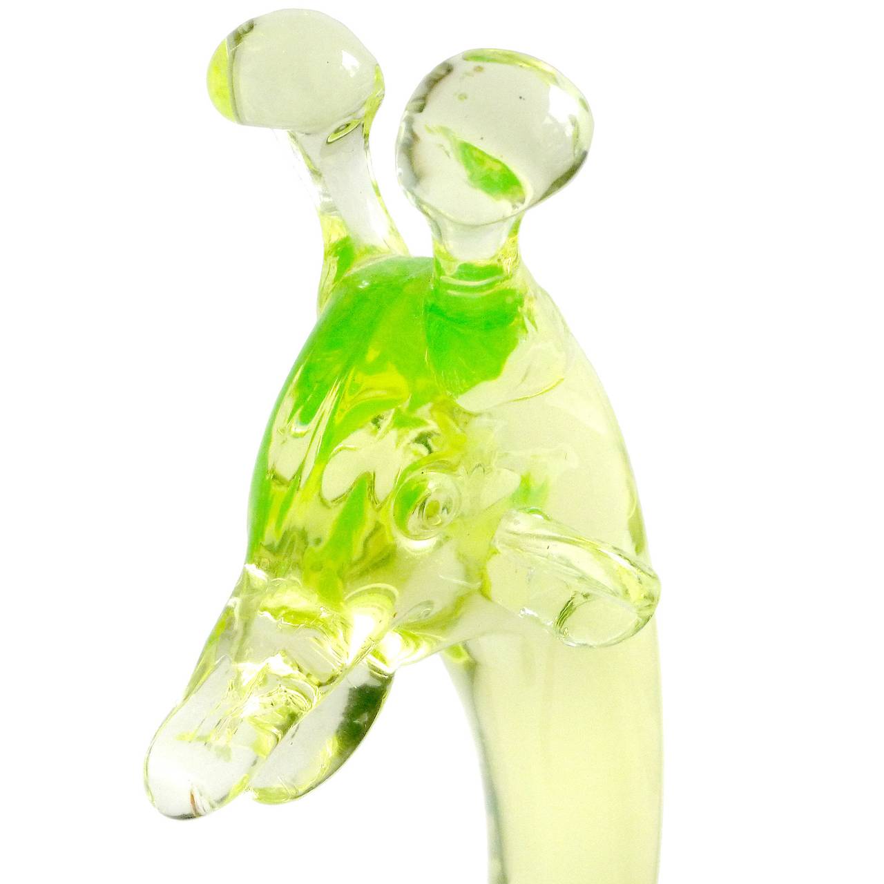 murano glass giraffe