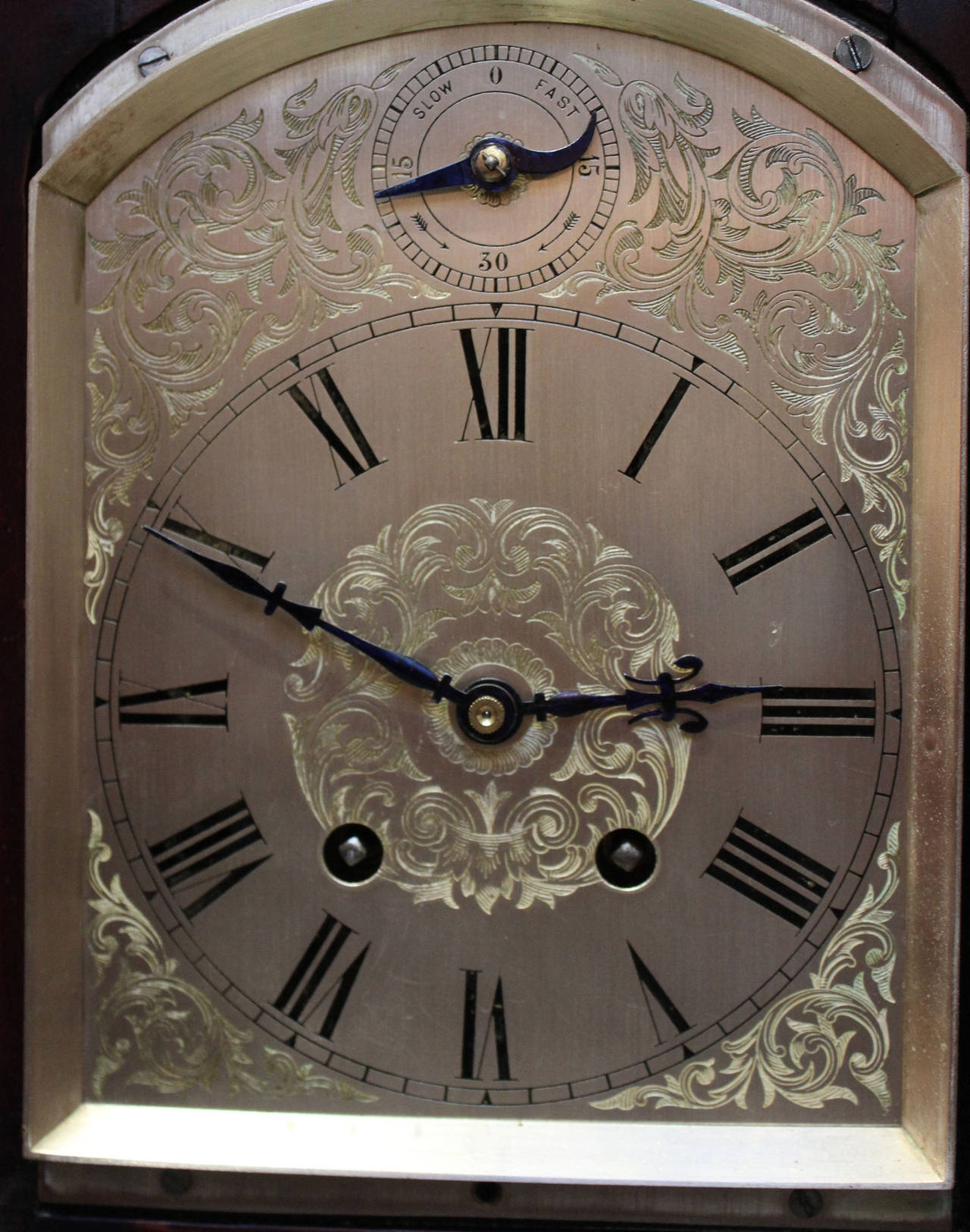 20th Century Rosewood and Inlay Lenzkirch Bracket Clock