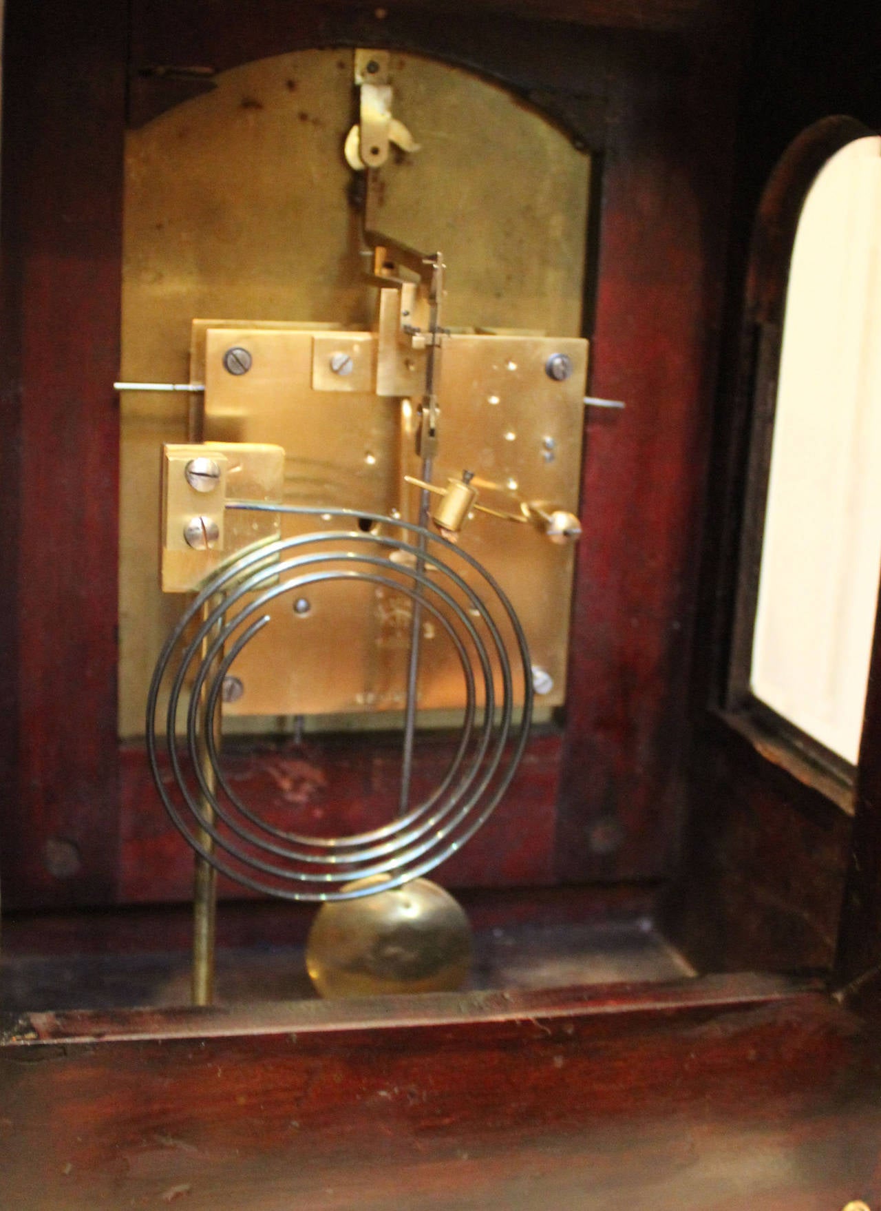 Rosewood and Inlay Lenzkirch Bracket Clock 1