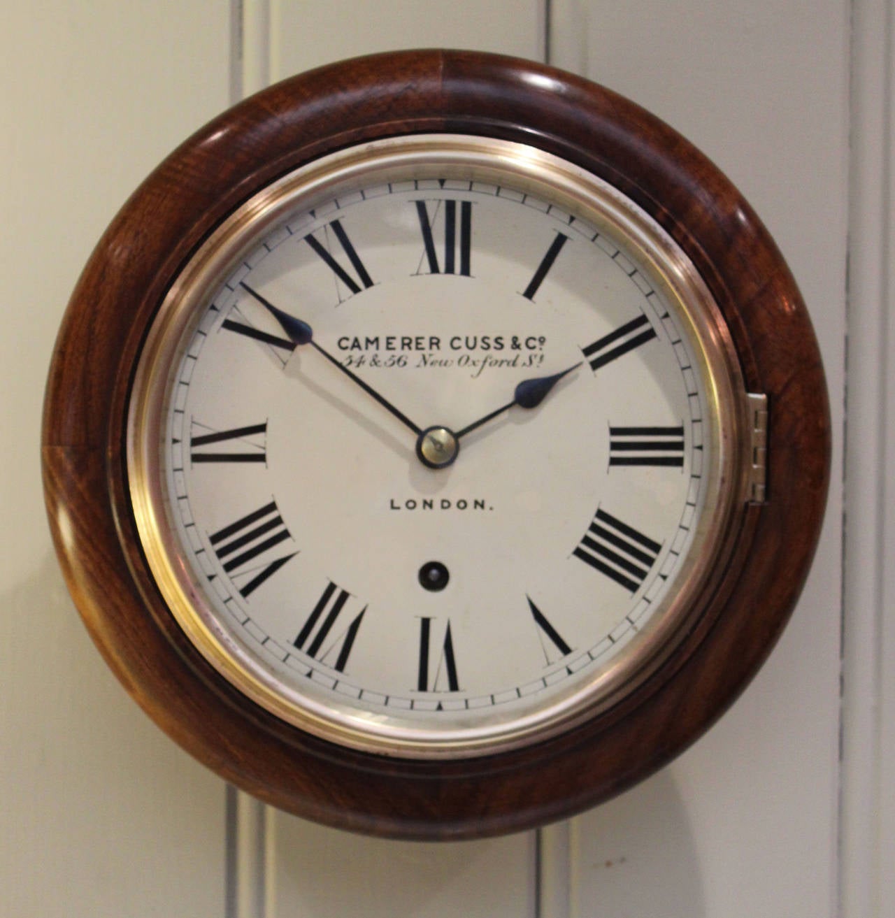 *8 Inch Walnut Dial Clock