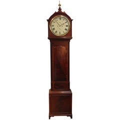 Antique Scottish Mahogany Longcase Clock
