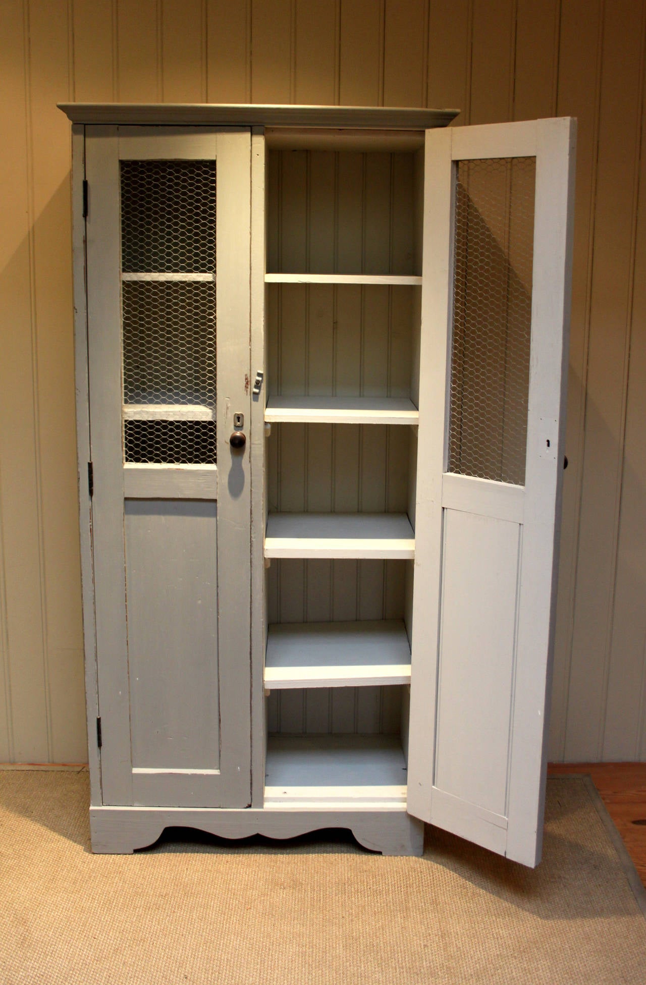 English Painted Two Door Cabinet