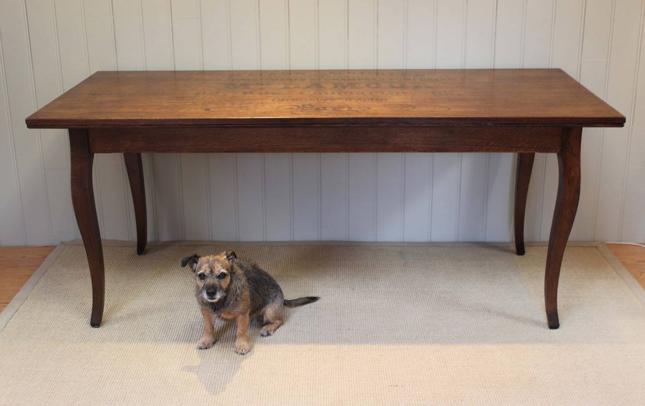 Solid Oak French Table In Good Condition In Buckinghamshire, GB