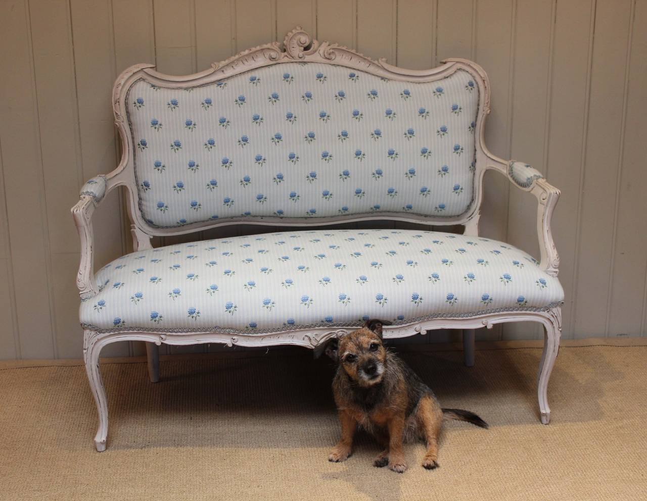 French Painted Settee 1