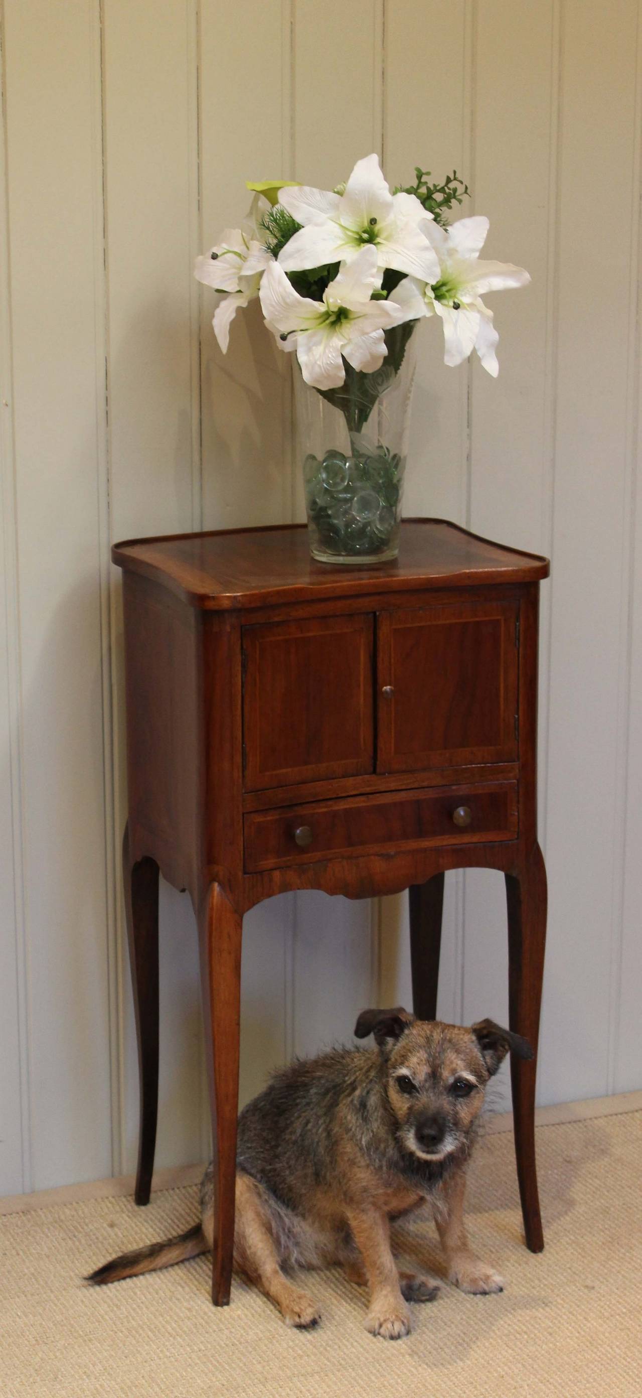 French Rosewood Nightstand 1