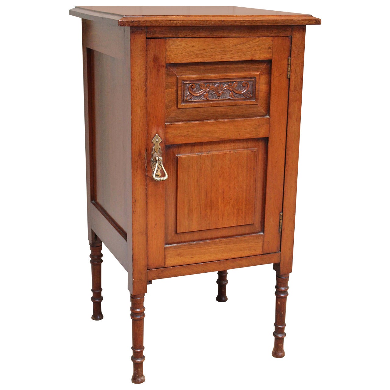 Walnut Bedside Cabinet For Sale