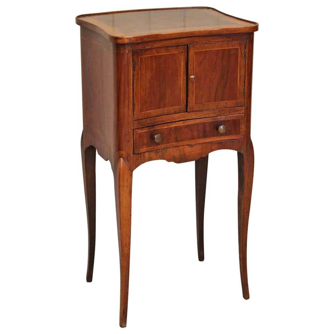 French Rosewood Nightstand at 1stdibs