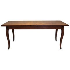 Solid Oak French Table
