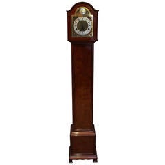 Antique Mahogany Westminster Chime Grandmother Clock