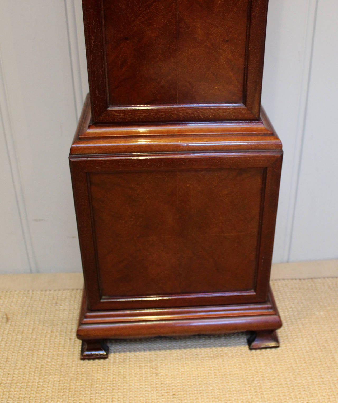 Mahogany Westminster Chime Grandmother Clock In Good Condition In Buckinghamshire, GB