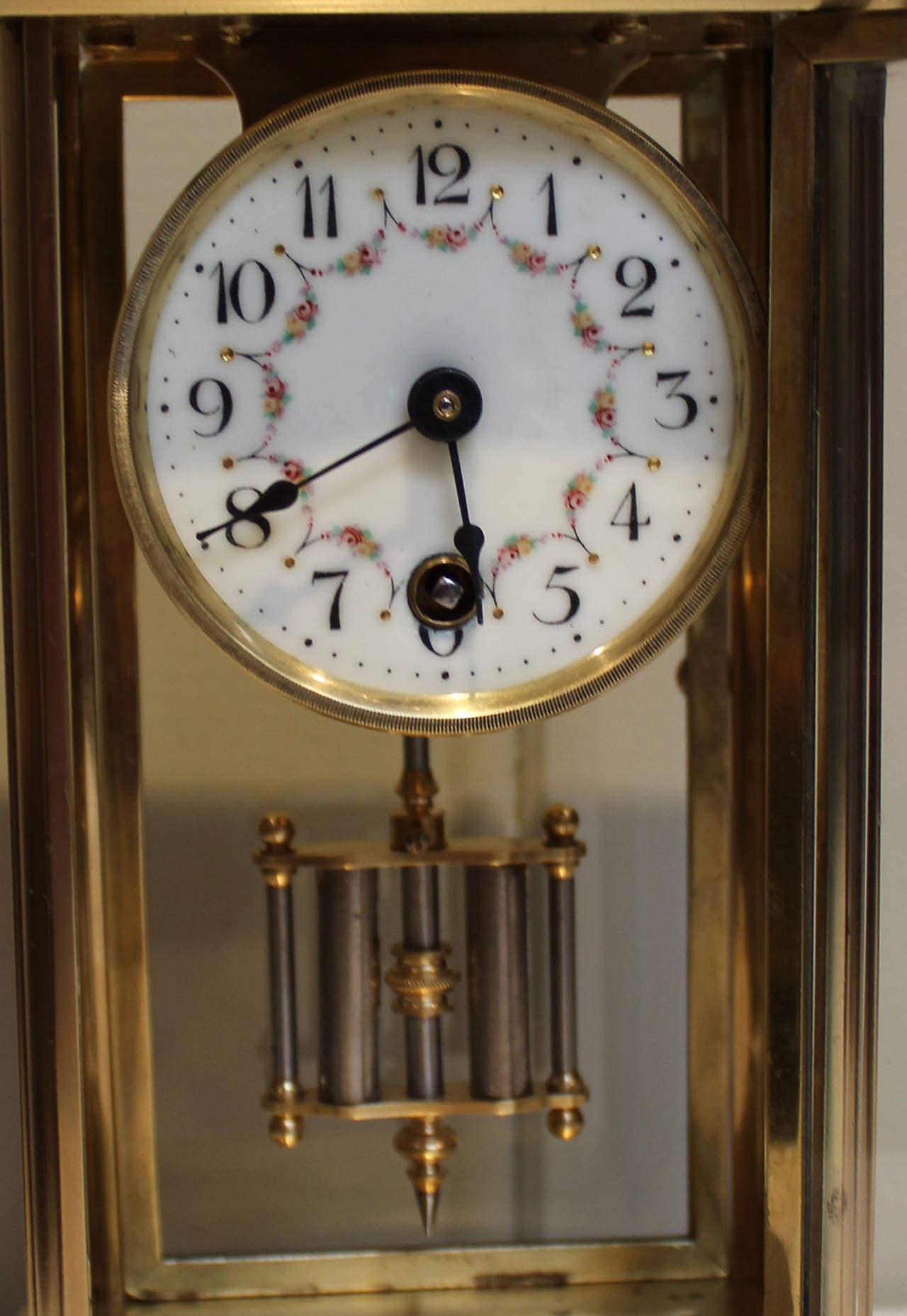 Small Timepiece Four Glass Clock 1