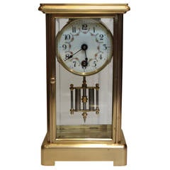 Small Timepiece Four Glass Clock
