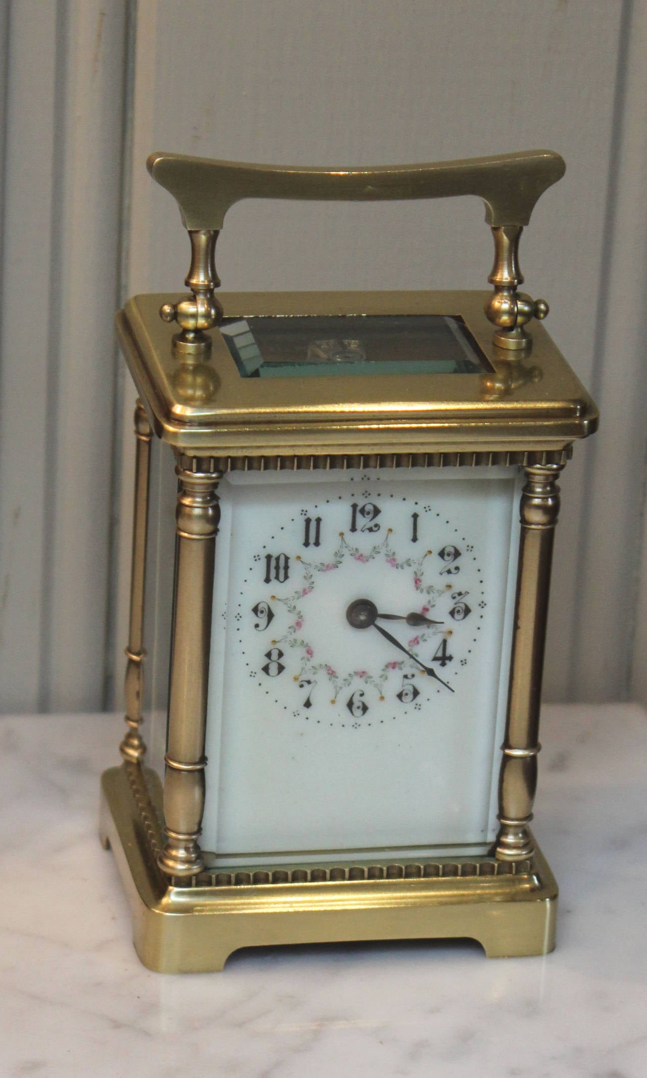Edwardian Timepiece Carriage Clock