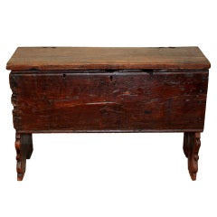 Early 18th Century Oak Coffer
