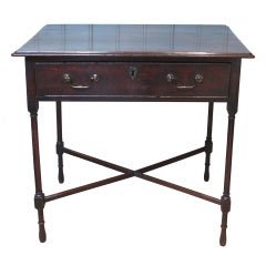 Antique Cherrywood Side Table 