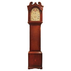 Antique Moon roller longcase clock 