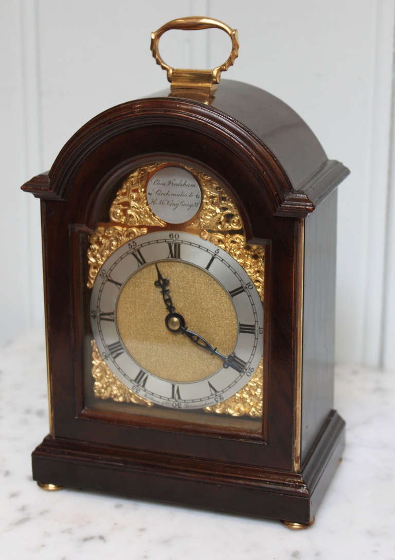 Small Frodsham Bracket Clock  In Excellent Condition In Buckinghamshire, GB