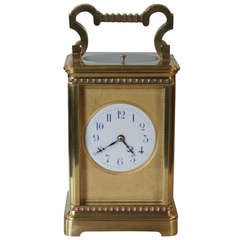 Vintage Edwardian Striking and Repeating Carriage Clock