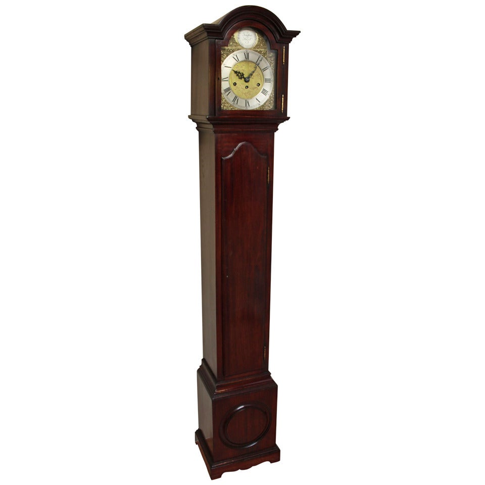 Mahogany Westminster Chime Grandmother Clock