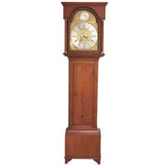 Antique Scottish Pine Longcase Clock
