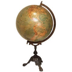 14" Terrestrial Globe on Stand