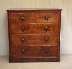 Victorian Walnut Chest Of Drawers