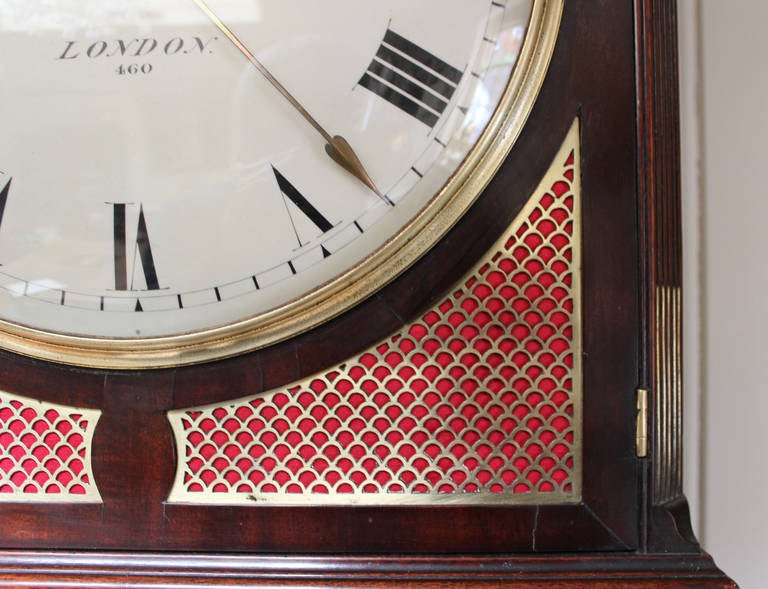 Regency Mahogany Longcase Clock 1