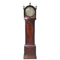 Antique Regency Mahogany Longcase Clock
