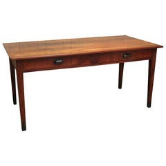 French Solid Cherrywood Farmhouse Table