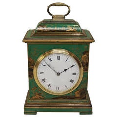 Chinoiserie Miniature Timepiece Bracket Clock