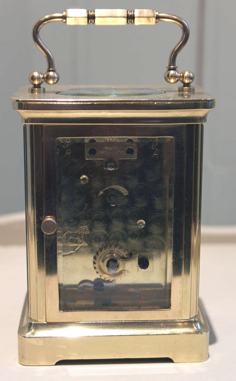 Brass Timepiece Carriage Clock 1