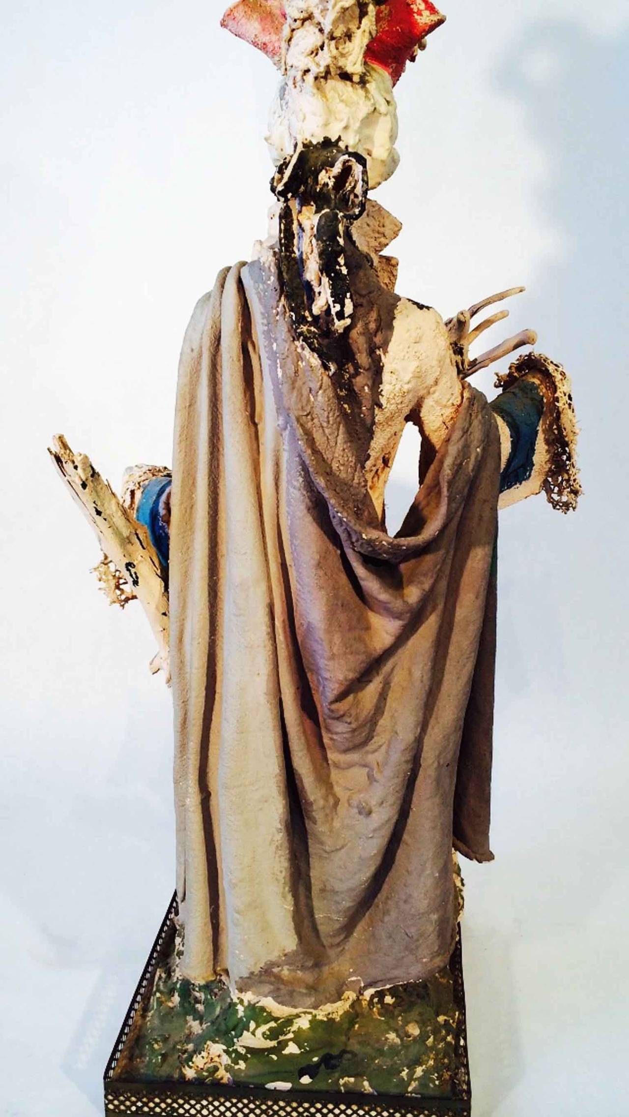 Pair of Tony Duquette Fantasy Figural Sculptures, 1952 4