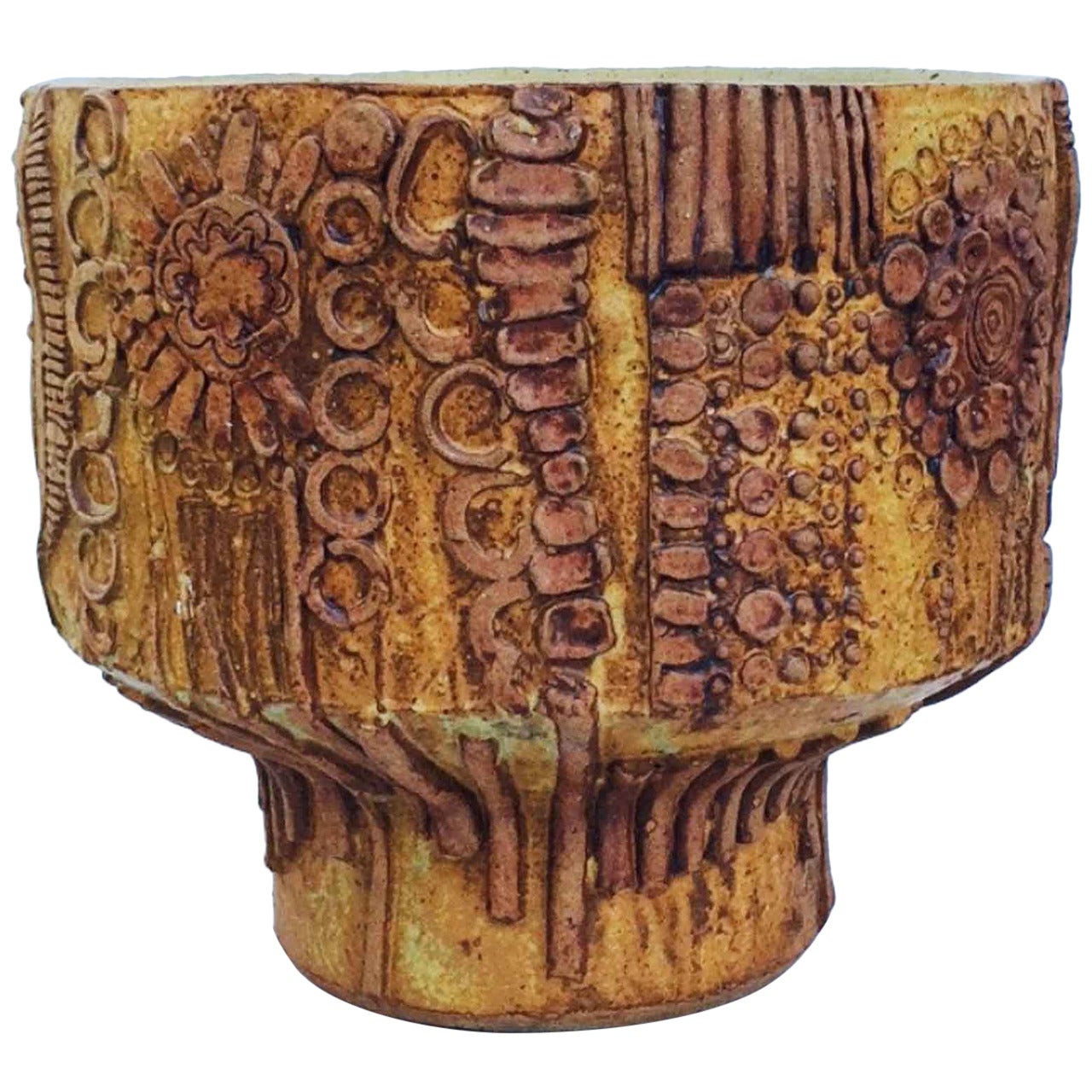 Monumental Bernard Rooke Mid-Century Ceramic Architectural Planter