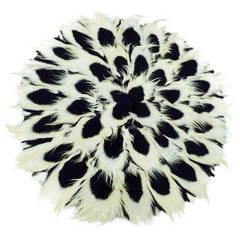 Colobus Monkey Fur Rug, circa 1930