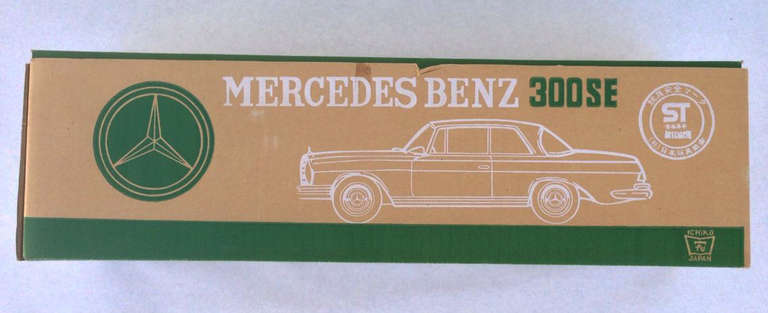 Mercedes Benz 300SE Tin Friction Riding Toy 4