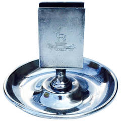 Mappin & Webb Silver Plate Smoking Tray, London, circa 1930